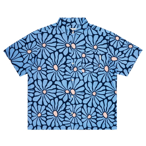 IRIEDAILY Camicia Resorio Shirt [dove blue] da uomo