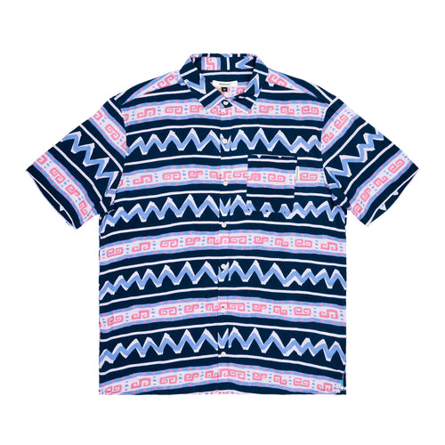 IRIEDAILY Camicia Resort SSL Shirt [dove blue] da uomo