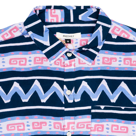 IRIEDAILY Camicia Resort SSL Shirt [dove blue] da uomo