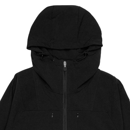KRAKATAU Giacca Apex Hooded Jacket Black da uomo