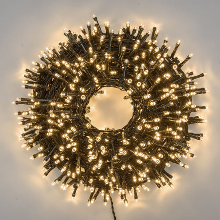 Luci di natale catena musicale 600 led con cassa Bluetooth per esterno ed interno 30,5 m