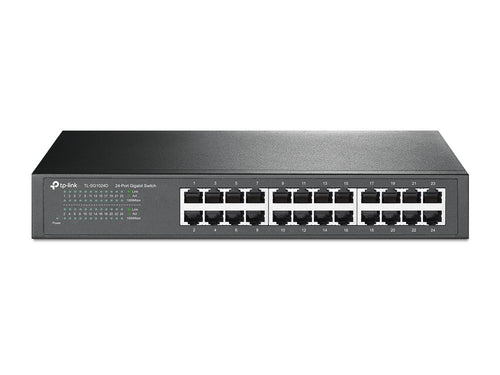 Switch 24 porte Gigabit in acciaio TP-Link TL-SG1024D