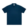 WOOL & CO Polo Cotone Mako Blu MM da uomo