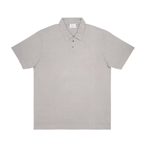 WOOL & CO Polo Cotone Mako Mastice MM da uomo