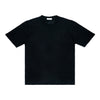 WOOL & CO T-shirt Paricollo Lino Nero MM da uomo