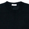 WOOL & CO T-shirt Paricollo Lino Nero MM da uomo