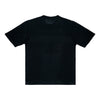 WOOL & CO T-shirt Paricollo Lino Nero MM da uomo