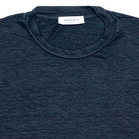 WOOL & CO T-shirt T-shirt Lino Isola MM da uomo