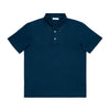 WOOL & CO Polo Jersey Cotone Blu MM da uomo