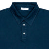 WOOL & CO Polo Jersey Cotone Blu MM da uomo