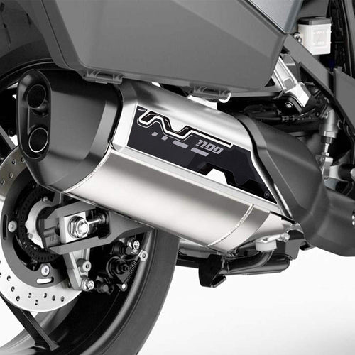 Adesivo in resina 3D Protezione Marmitta compatibile con Honda Nt1100 2022-2023