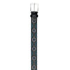 UNIFORM Cintura Borchie Ginza Leather Belt Black da uomo