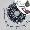 Luci di natale catena musicale 600 led con cassa Bluetooth per esterno ed interno 30,5 m