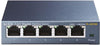 Switch 5 Porte Gigabit Plug & Play case in acciaio TL-SG105a