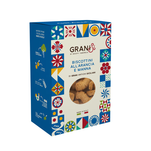 Biscotti Arancia E Manna 210 Gr - Tumminello