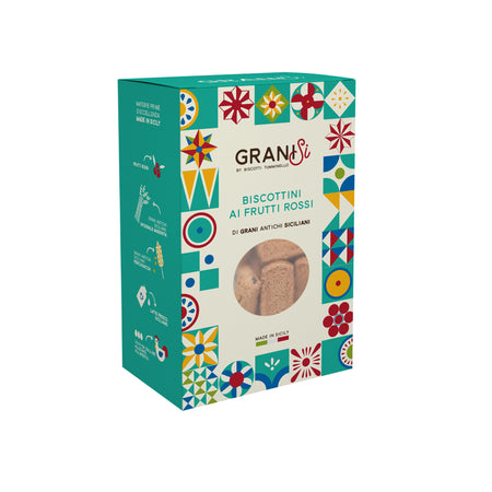 Biscotti Frutti Rossi 210 Gr - Tumminello