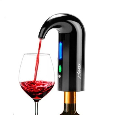 Versatore aeratore elettrico per vino, decanter portatile One-Touch e pompa