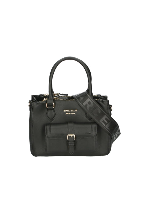 MARC ELLIS HANDBAG Donna marc ellis elettra-blackgold Nero da donna