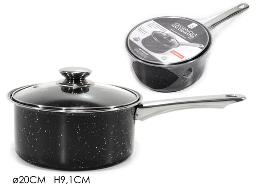 Casseruola 1 Manico con Coperchio