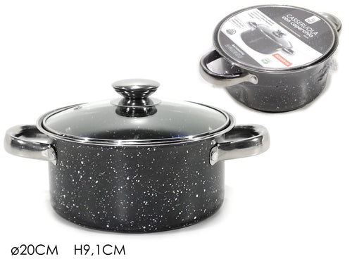 Casseruola con Coperchio Ø20x9.1 cm
