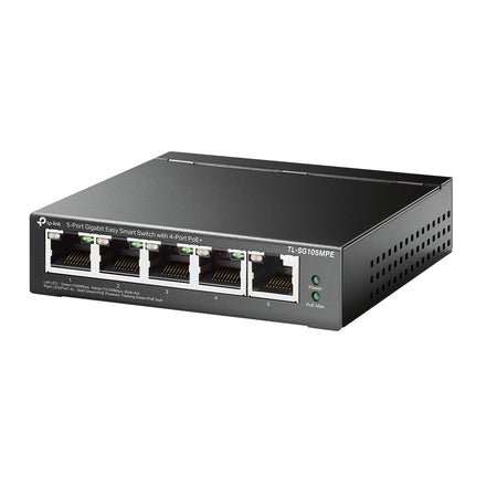 TP-Link 5-Port Gigabit Easy Smart Switch con 4-Porte PoE+