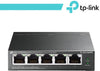 TP-Link 5-Port Gigabit Easy Smart Switch con 4-Porte PoE+