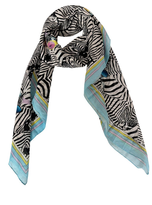 ALESSANDRA CRUCIANI Stola Donna ac0807-f_zebre Cotone da donna