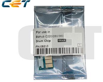 CET Drum Chip Black Konica Minolta Bizhub C220,C280,C360