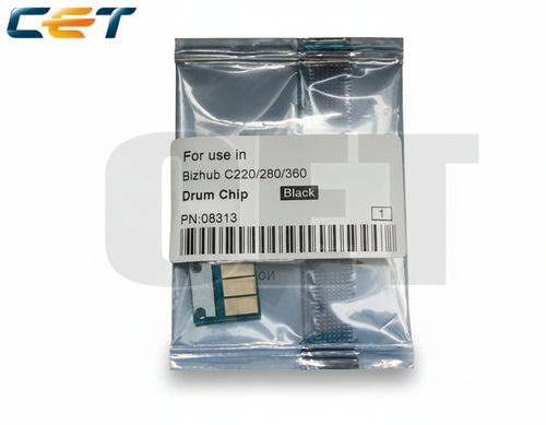 CET Drum Chip Black Konica Minolta Bizhub C220,C280,C360