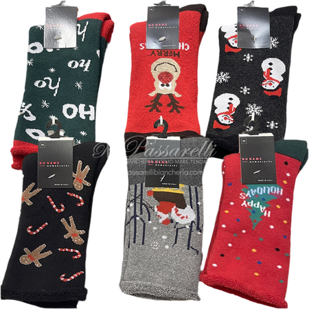Mamma Mà 3 Calzini Invernale da Donna Xmas - Vari Disegni 2410S15