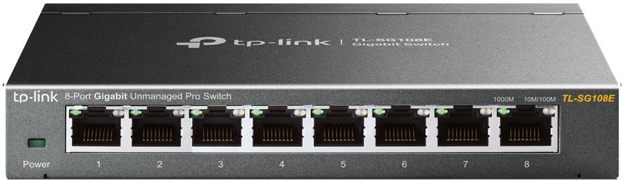 Switch Easy Smart 8 porte 10/100/1000Mbps desktop TL-SG108E