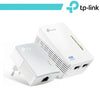 Kit 2 powerline WiFi 2.4 GHz AV600 2+1 porte LAN TL-WPA4220