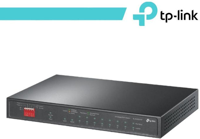 Switch 10 porte Gigabit 6 porte PoE+ 2 PoE++ TL-SG1210PP