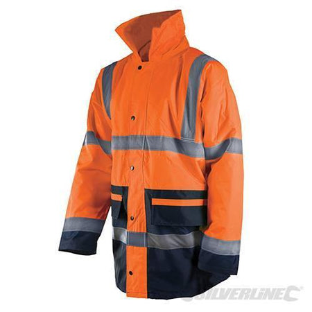 Giacca ad alta visibilità bicolore - Classe 3 Silverline
