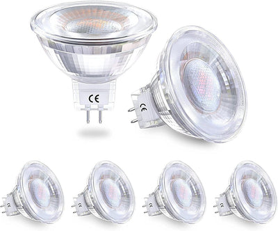 Lampadine LED, 3W 12V GU5.3 Base 20-35W Lampadine Alogene Equivalenti, 3000K