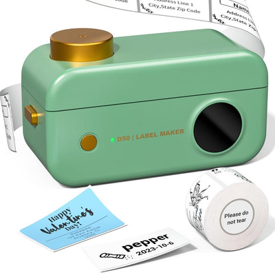 D50 20-24mm Larga Etichettatrice Stampante Etichette Adesive, Macchina