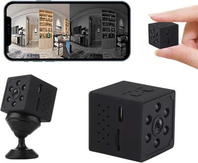 Telecamera spia, Mini telecamera senza fili infrarossi con sensore di movimento