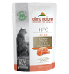 Almo Nature Bustina HFC Jelly gusto filetto di Salmone per Gatti Adulti 55gr