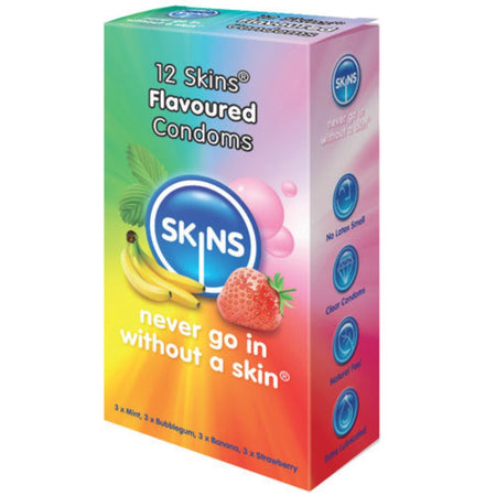 Preservativi Skins - Preservativi Aromatizzati 12 pezzi