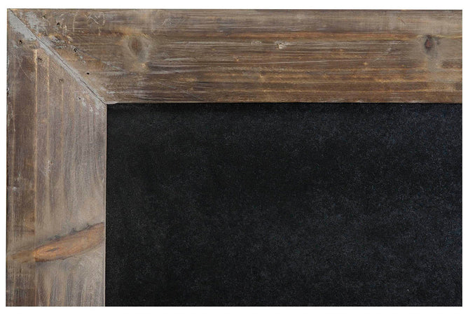 Biscottini Biscottini Lavagna parete cornice legno anticato 50x3x80 verticale orizzontale