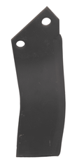 Zappa sx lunga 195mm profondità 134mm spessore 12mm Ø foro 14,5mm