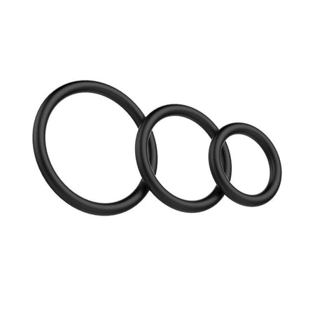 Anelli fallici Set 3 COCK AND BALL RINGS