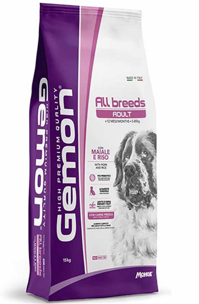 Gemon All Breeds Adult Maiale e Riso 15kg