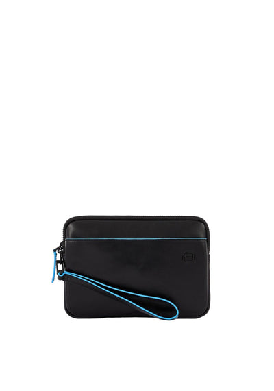 PIQUADRO Pochette in pelle ,smartphone AIRTAGÃâ€šÂ®CONNEQUÃâ€šÂ® Uomo piquadro ac5946b2vr-n Nero da uomo