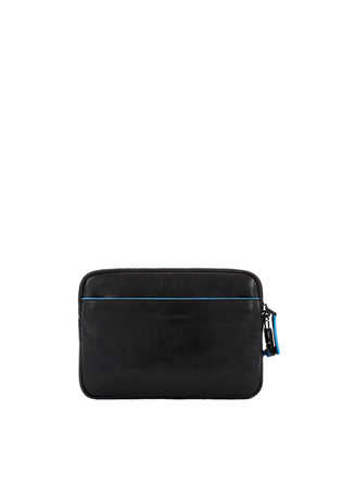 PIQUADRO Pochette in pelle ,smartphone AIRTAGÃâ€šÂ®CONNEQUÃâ€šÂ® Uomo piquadro ac5946b2vr-n Nero da uomo