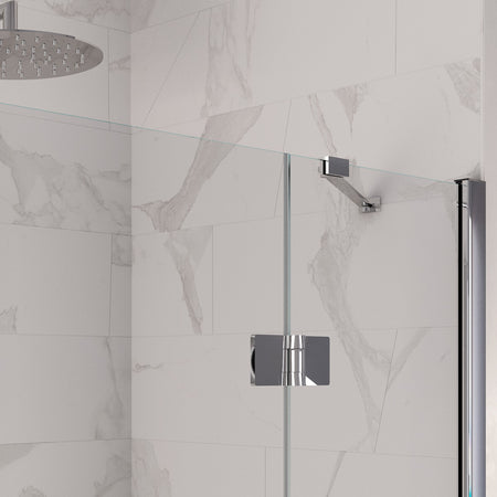 Box doccia due lati battenti 8 mm h195 anticalcare REGINA