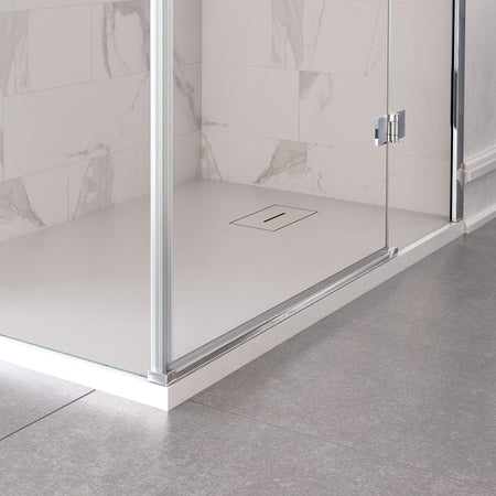 Box doccia due lati battenti 8 mm h195 anticalcare REGINA