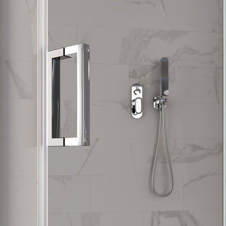 Box doccia due lati battenti 8 mm h195 anticalcare REGINA