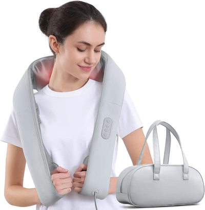 Shiatsu Massaggiatore del collo con cinghia regolabile e funzione riscaldamento