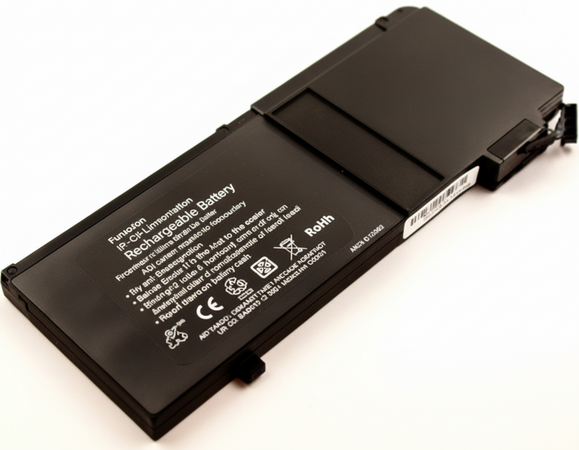 CoreParts MicroBattery - Laptop-Batterie Lithium-Polymer 6 Zellen 5.4 Ah 58 Wh - fr Apple MacBook Pro 13.3" (Mid 2009, Mid 2010, Early 2011, Late 2011, Mid 2012) (MBXAP-BA0059)